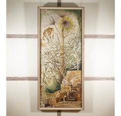 Out of the Thicket, peinture à l'huile sur panneau de Mary Adshead