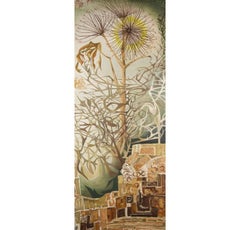 Out of the Thicket, Oil on Board Painting by Mary Adshead