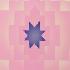 '#9 Smoke and Mirrors', acrylic, contemporary, geometric, abstract painting, art