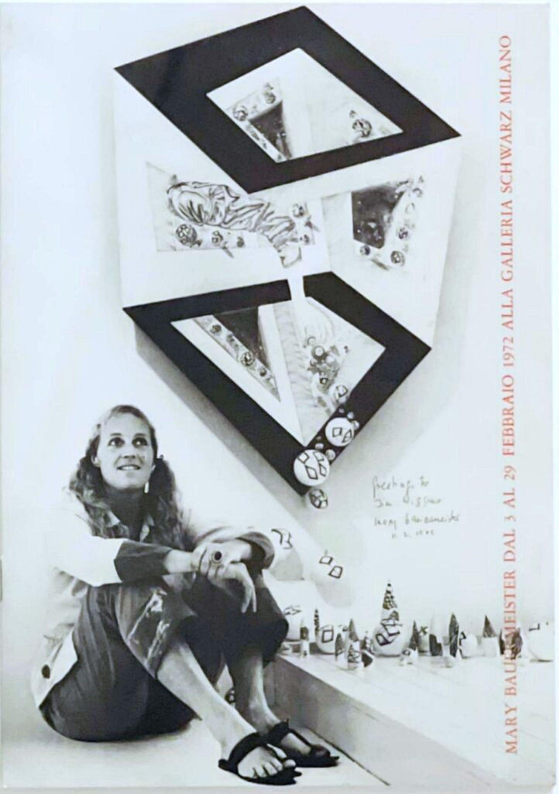 Mary Bauermeister alla Galleria Schwarz Milano (firmata a mano, datata e iscritta) in vendita 2