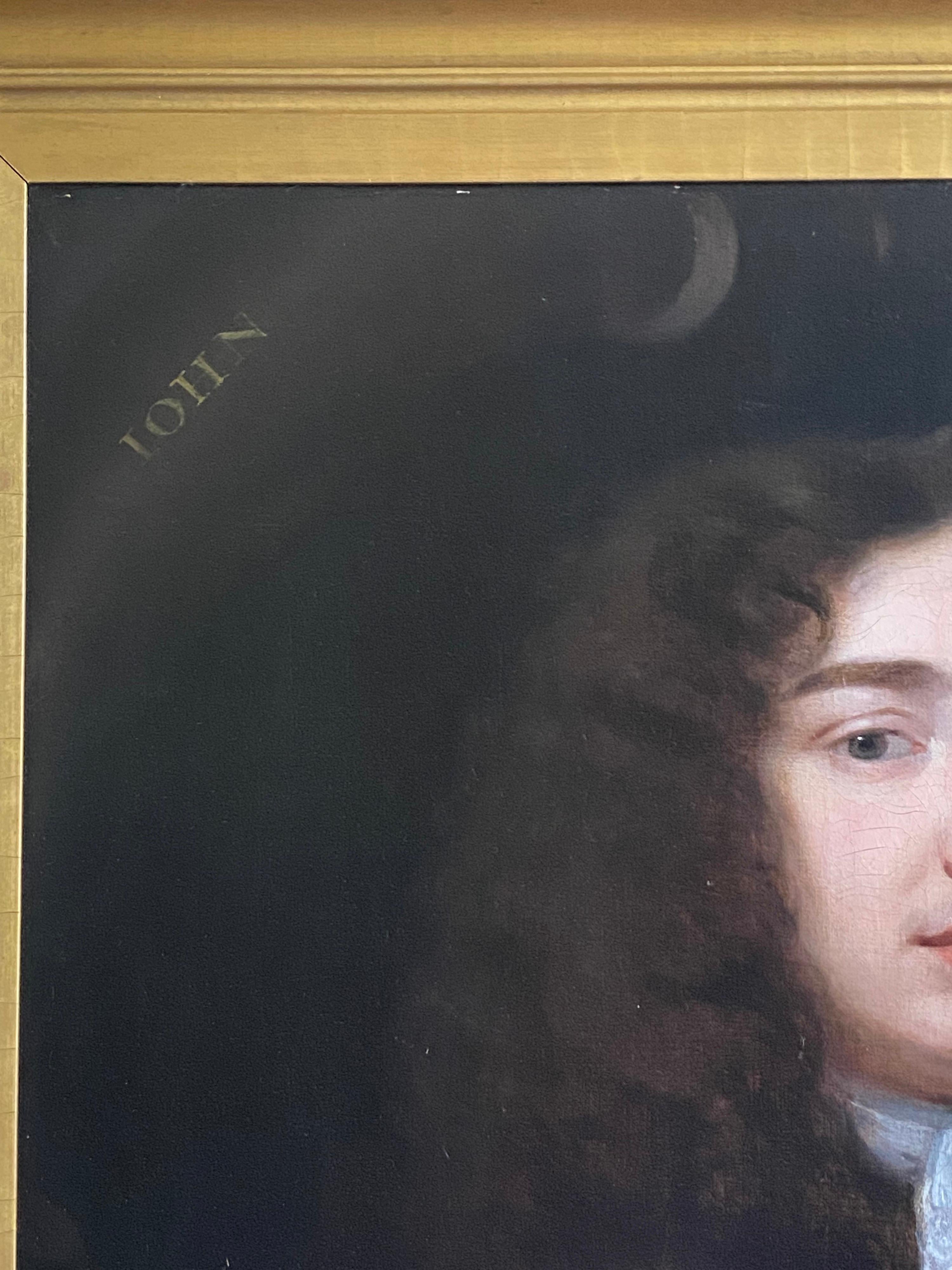 English 17th century portrait of John Ludford Esquire For Sale 2