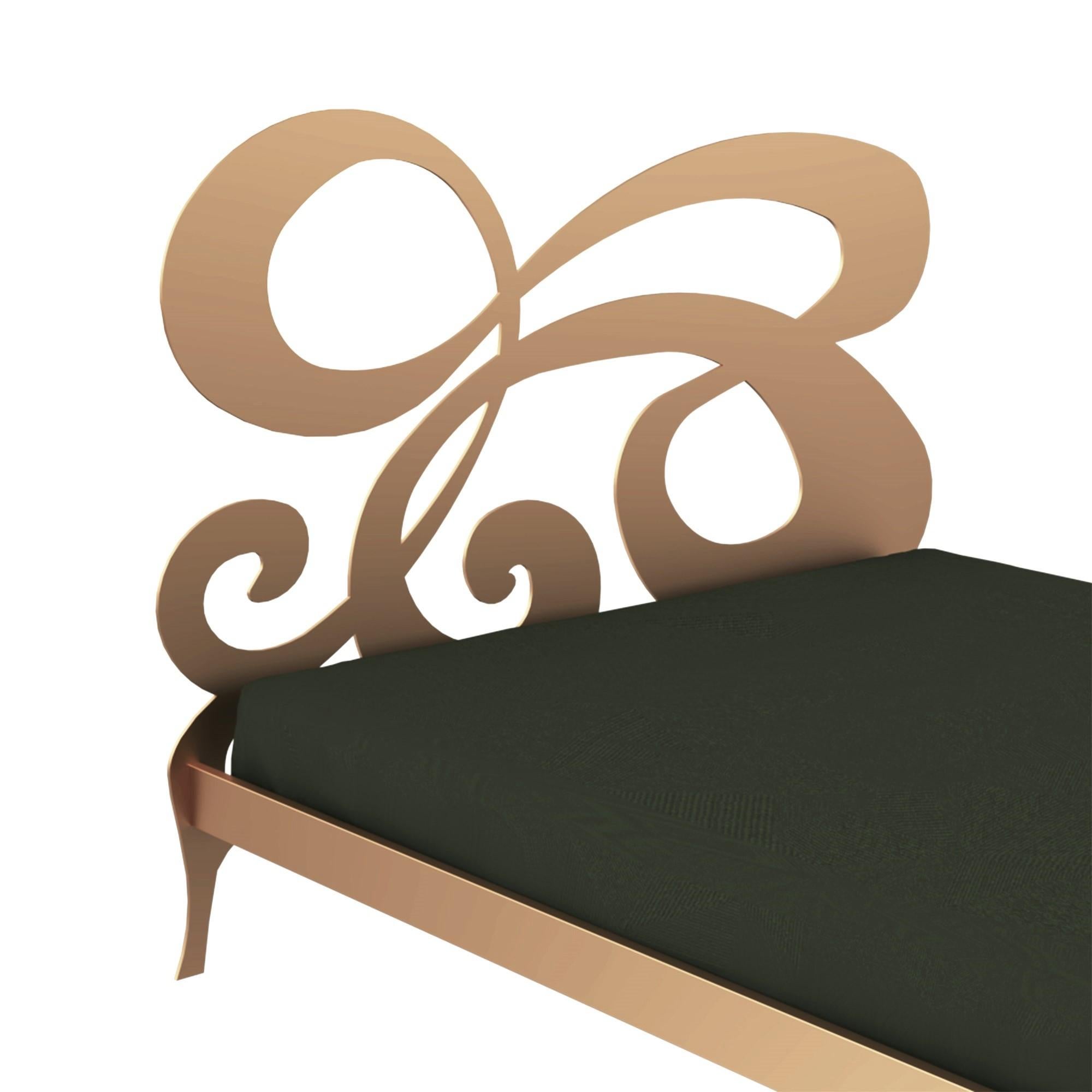 Italian Mary Bed by WM Metal Design For Sale