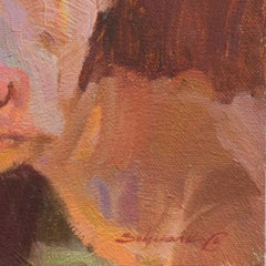 'A Curious Pair', New Mexico Woman Artist, Oil Painters of America, Michigan