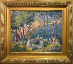 "Summer Afternoon, Half Moon Beach, Gloucester" Mary Bradish Titcomb Painting