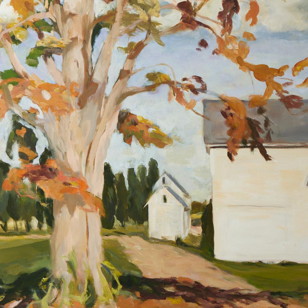 Expressionist Mary Breneman, Mid-October, Route 9