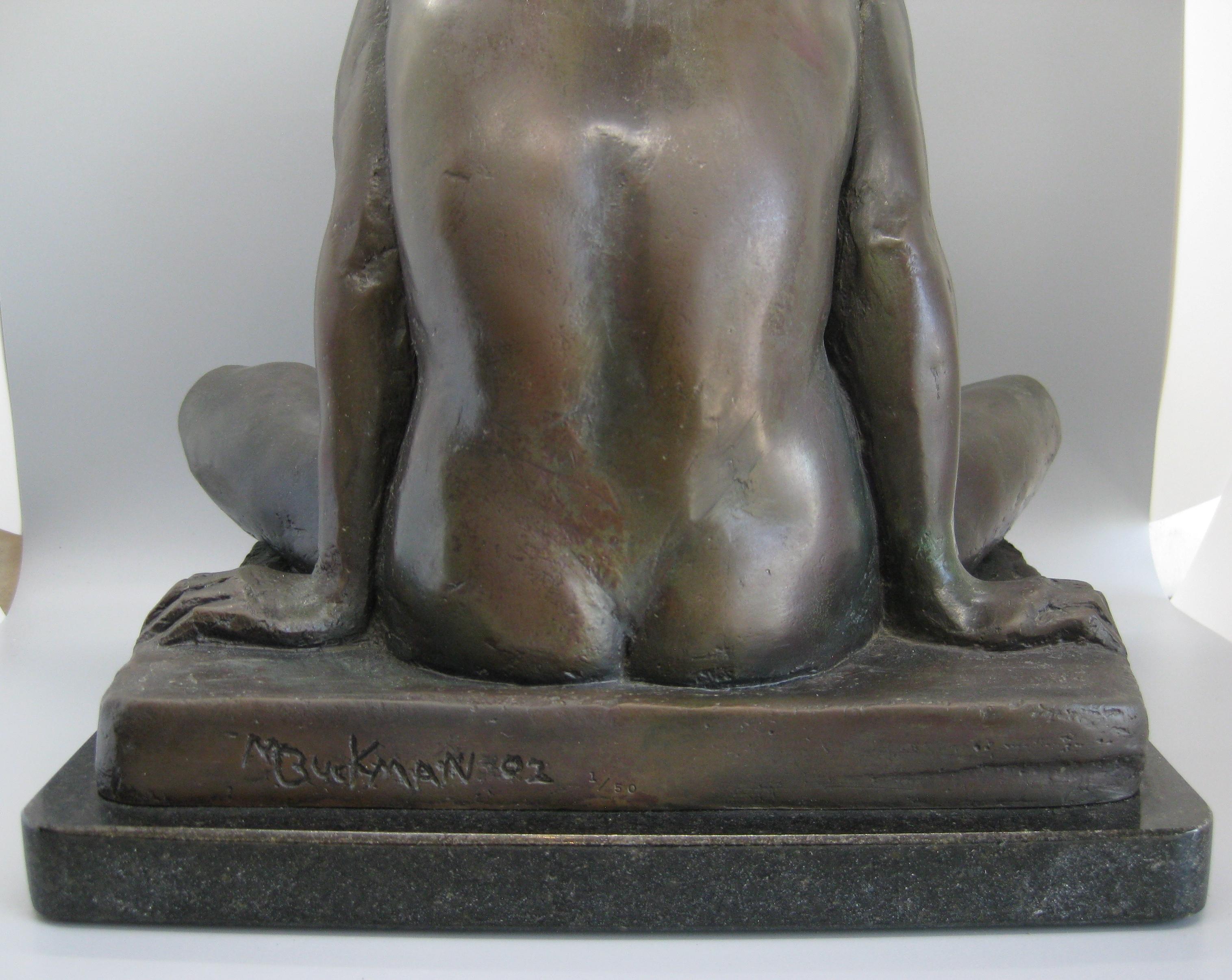 Mary Buckman Bronze Female Nude 