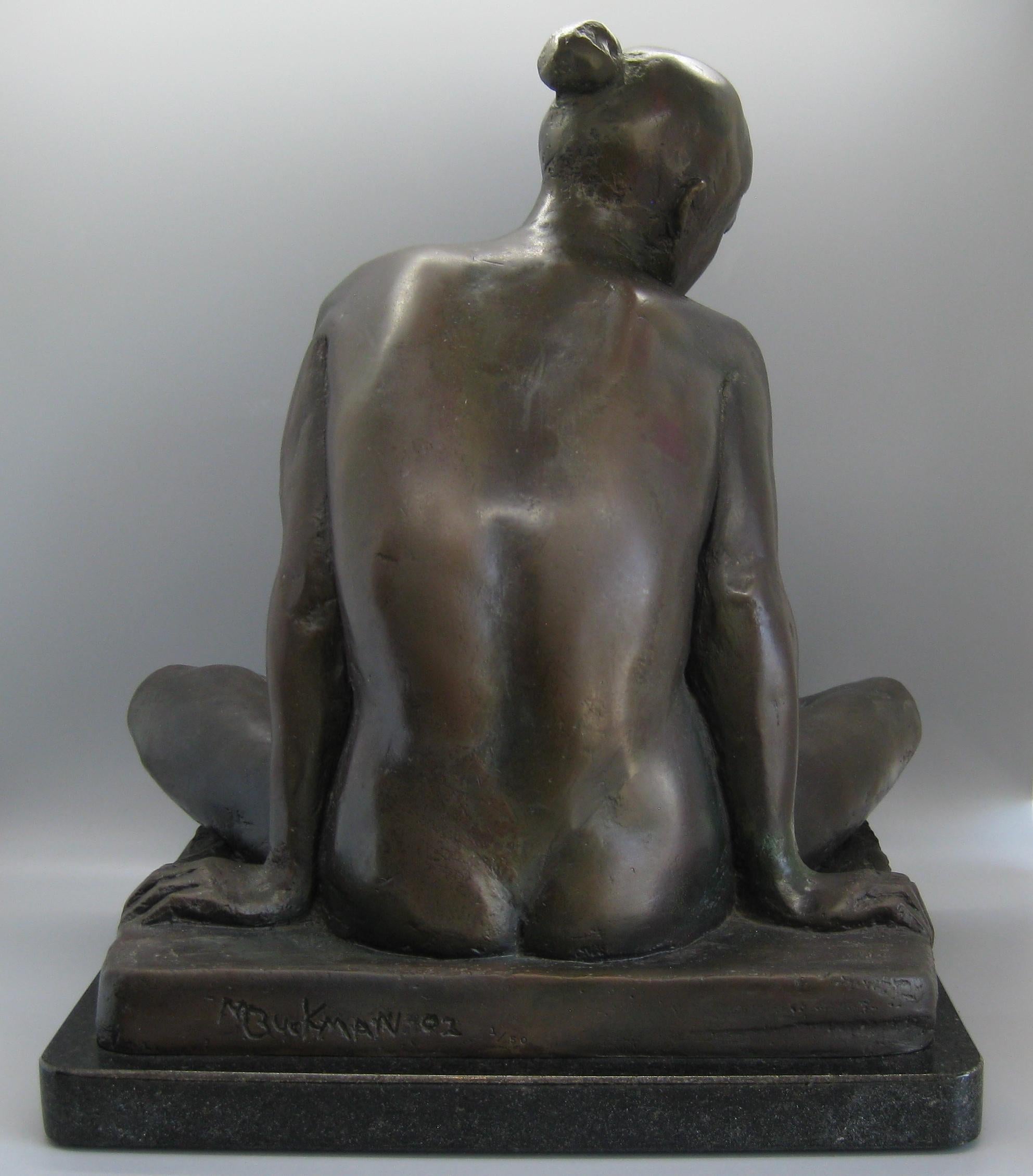 Mary Buckman Bronze Female Nude 