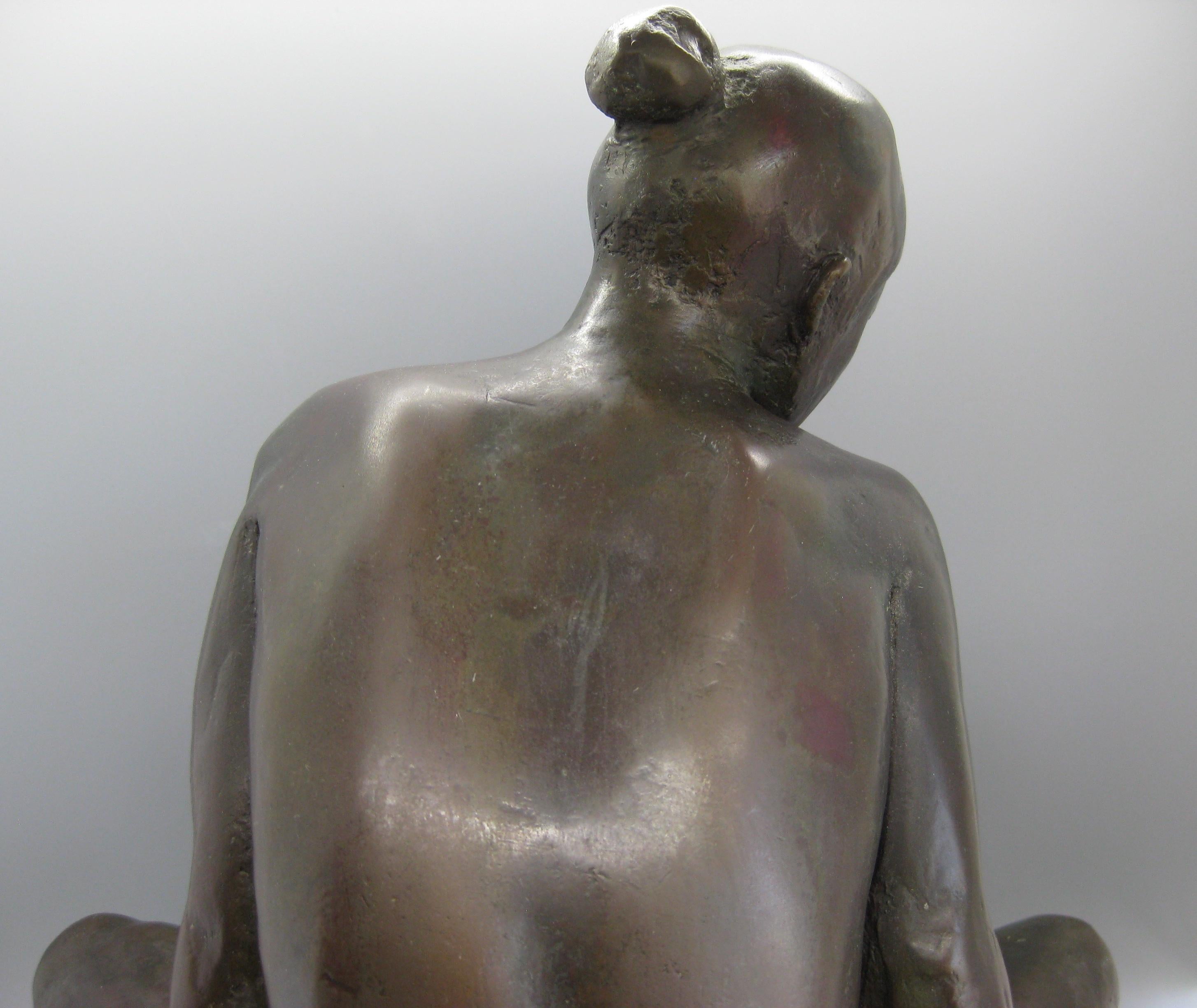 Mary Buckman Bronze Female Nude 