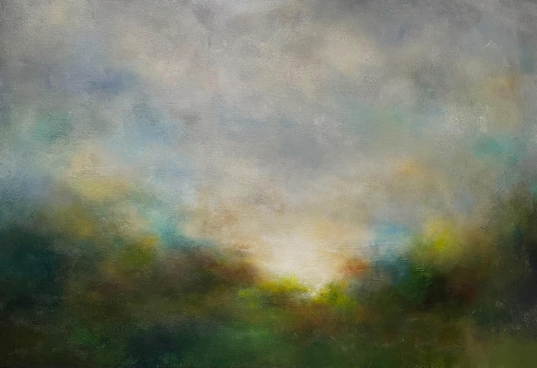 Landscape Painting de Mary Burtenshaw - Casi por la mañana
