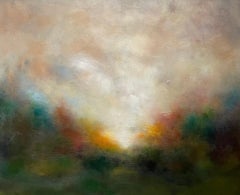 Morning light, Mary Burtenshaw, Original landscape painting