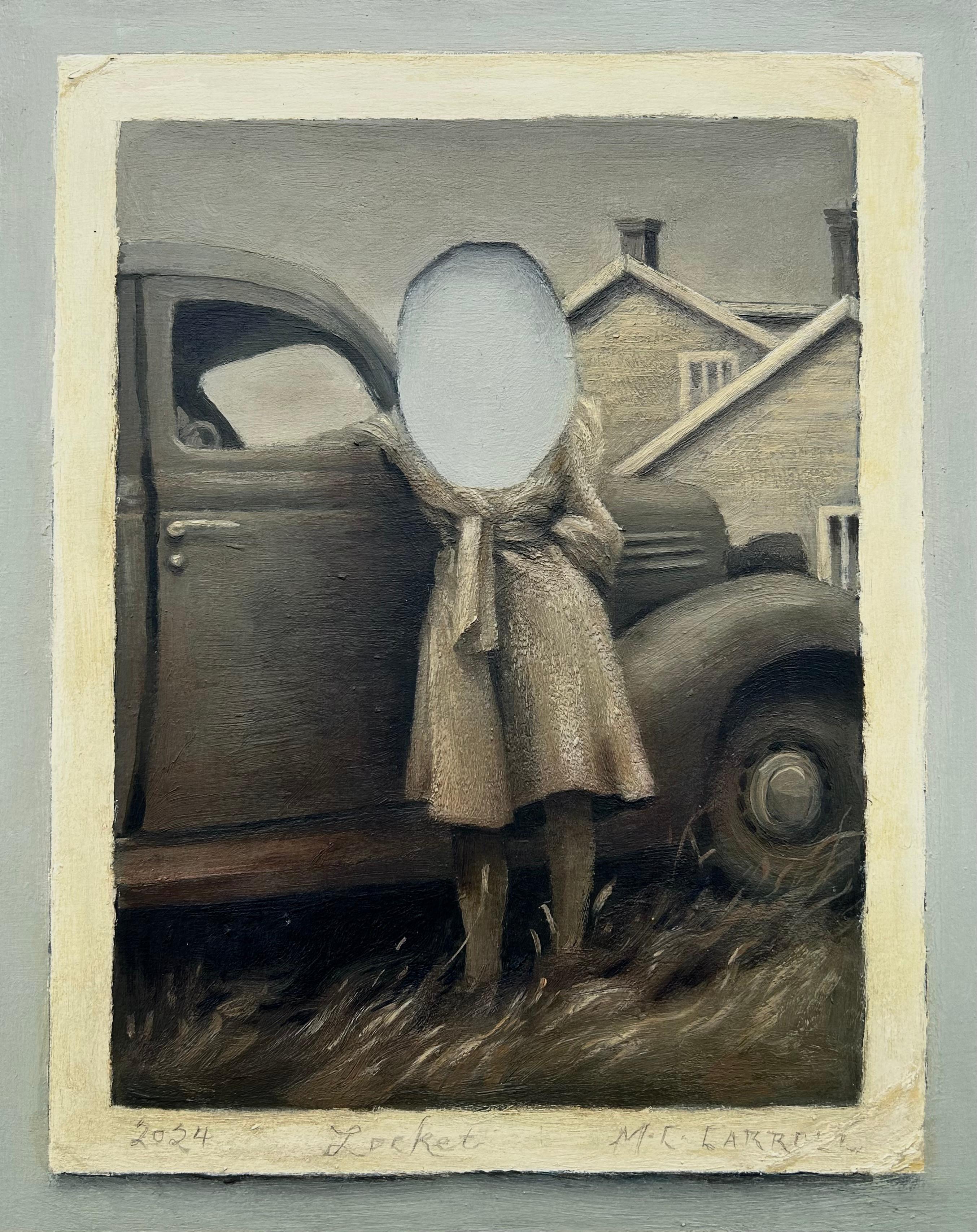 "Relicario II" (2024) Por Mary Carroll, Pintura acrílica original