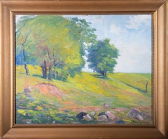 Mary Carter - Impressionist Mid 20th Century Oil, Summer Landscape