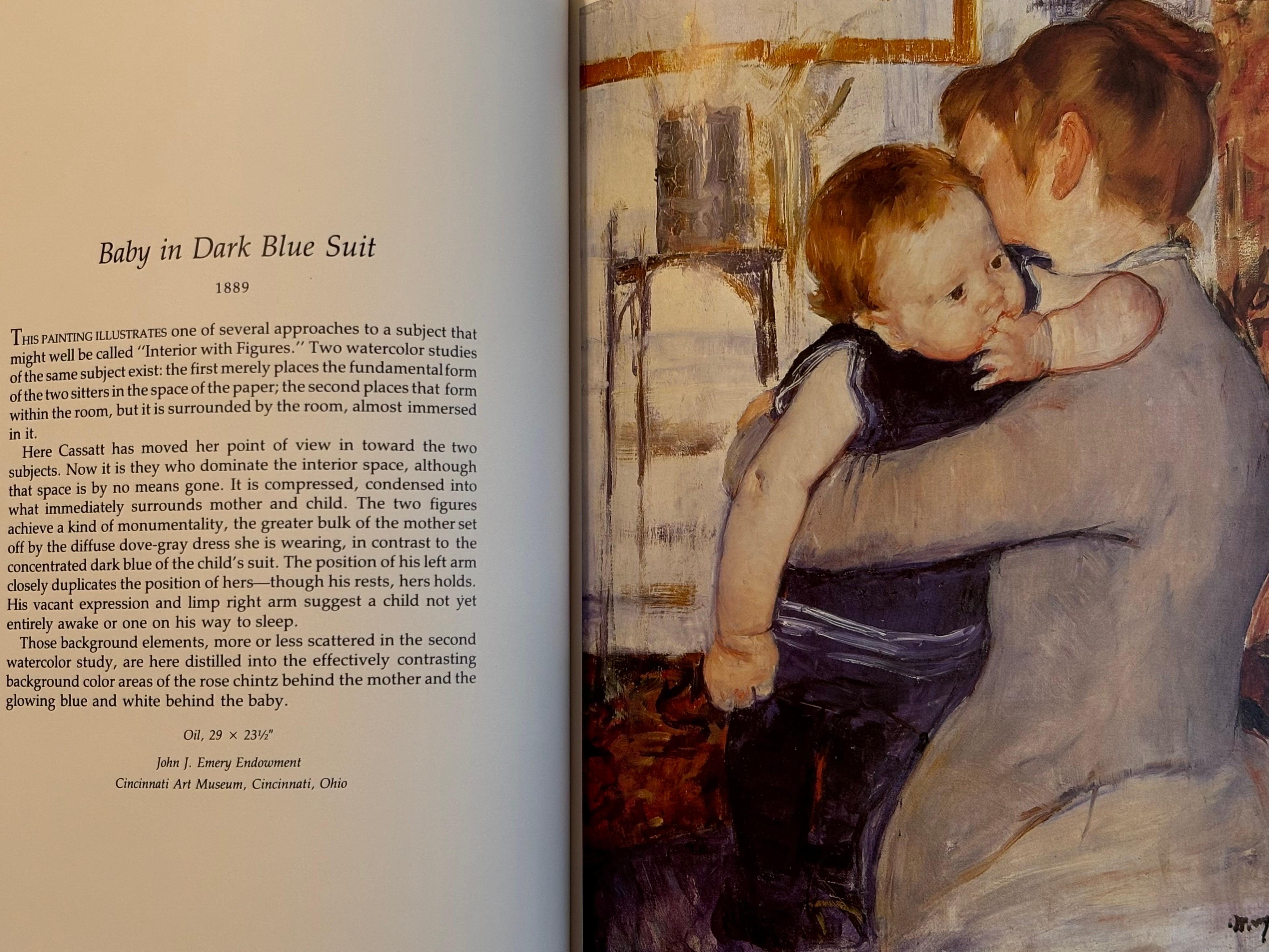 Mary Cassatt, Paintings and Prints by Frank Getlein In Good Condition For Sale In Bradenton, FL