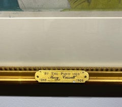 Mary Cassatt  "By the Pond"