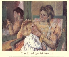 MARY CASSATT Mother Combing Her Child's Hair, 1988