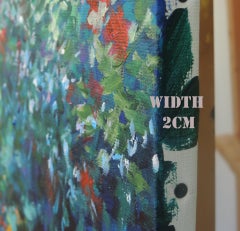 Mary Chaplin, Along the nasturtium path in Monet’s gardens in Giverny