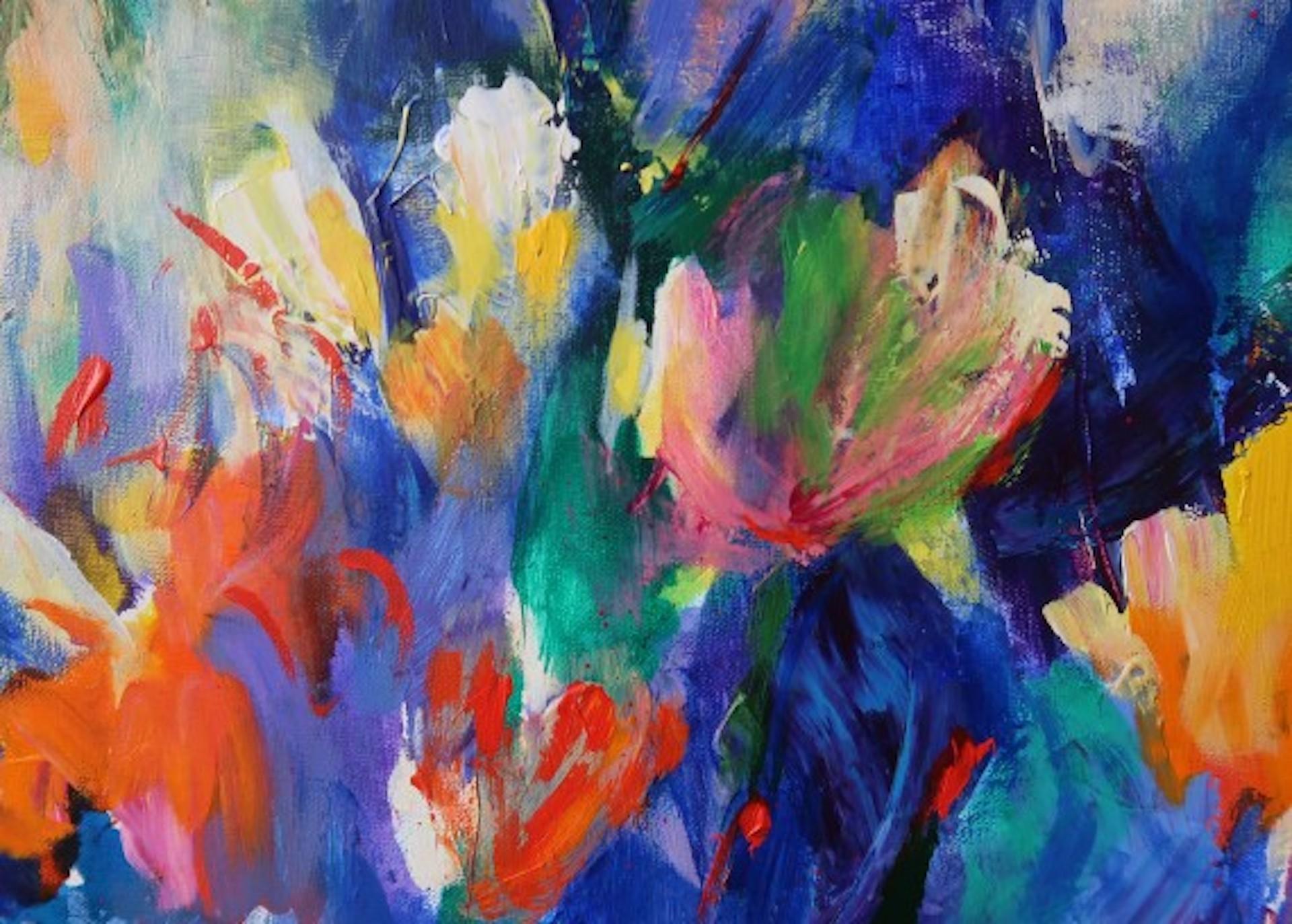 April breeze [2020]
Original
Flowers
Acrylic on canvas
Complete Size of Unframed Work: H:100 cm x W:80 cm x D:2cm
Sold Unframed
Please note that insitu images are purely an indication of how a piece may look

Artist Mary Chaplin was inspired by the