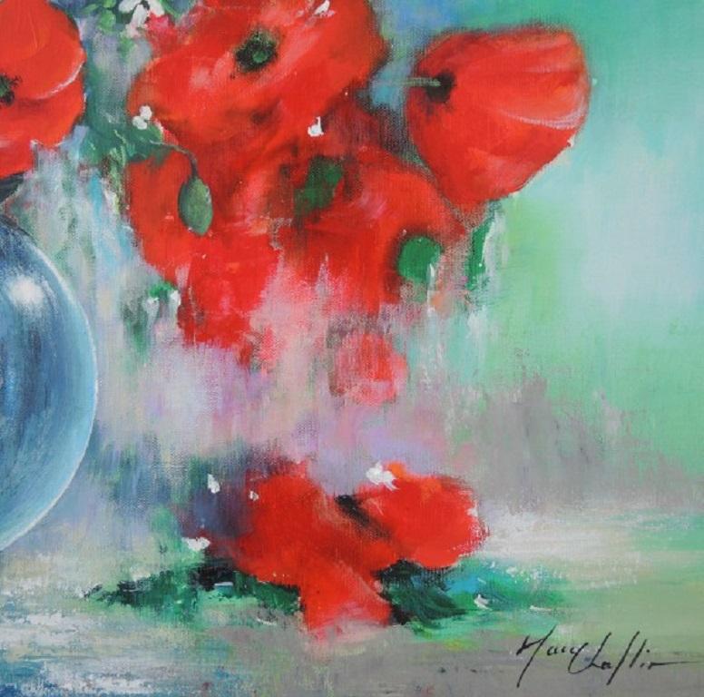 Bouquet of wild poppies By Mary Chaplin [2021]
Original
Acrylic on canvas
Image size: H:60 cm x W:73 cm
Complete Size of Unframed Work: H:60 cm x W:73 cm x D:2cm
Sold Unframed
Please note that insitu images are purely an indication of how a piece