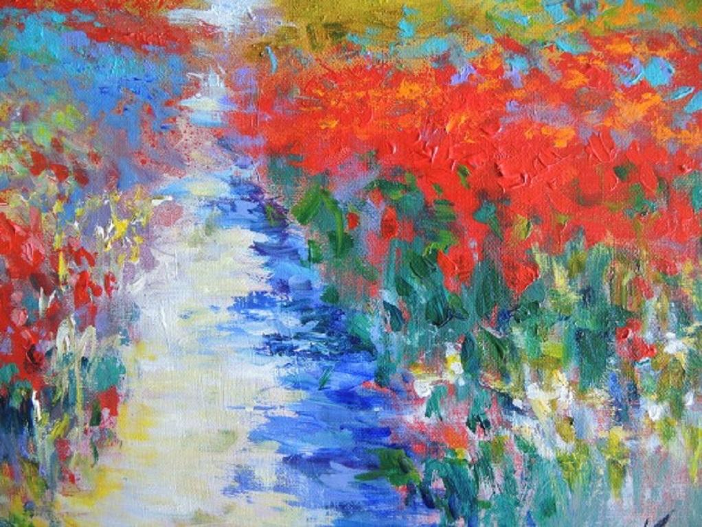 On a summer afternoon By Mary Chaplin [2021]
Original
Acrylic on canvas
Image size: H:40 cm x W:50 cm
Complete Size of Unframed Work: H:40 cm x W:50 cm x D:2cm
Sold Unframed
Please note that insitu images are purely an indication of how a piece may
