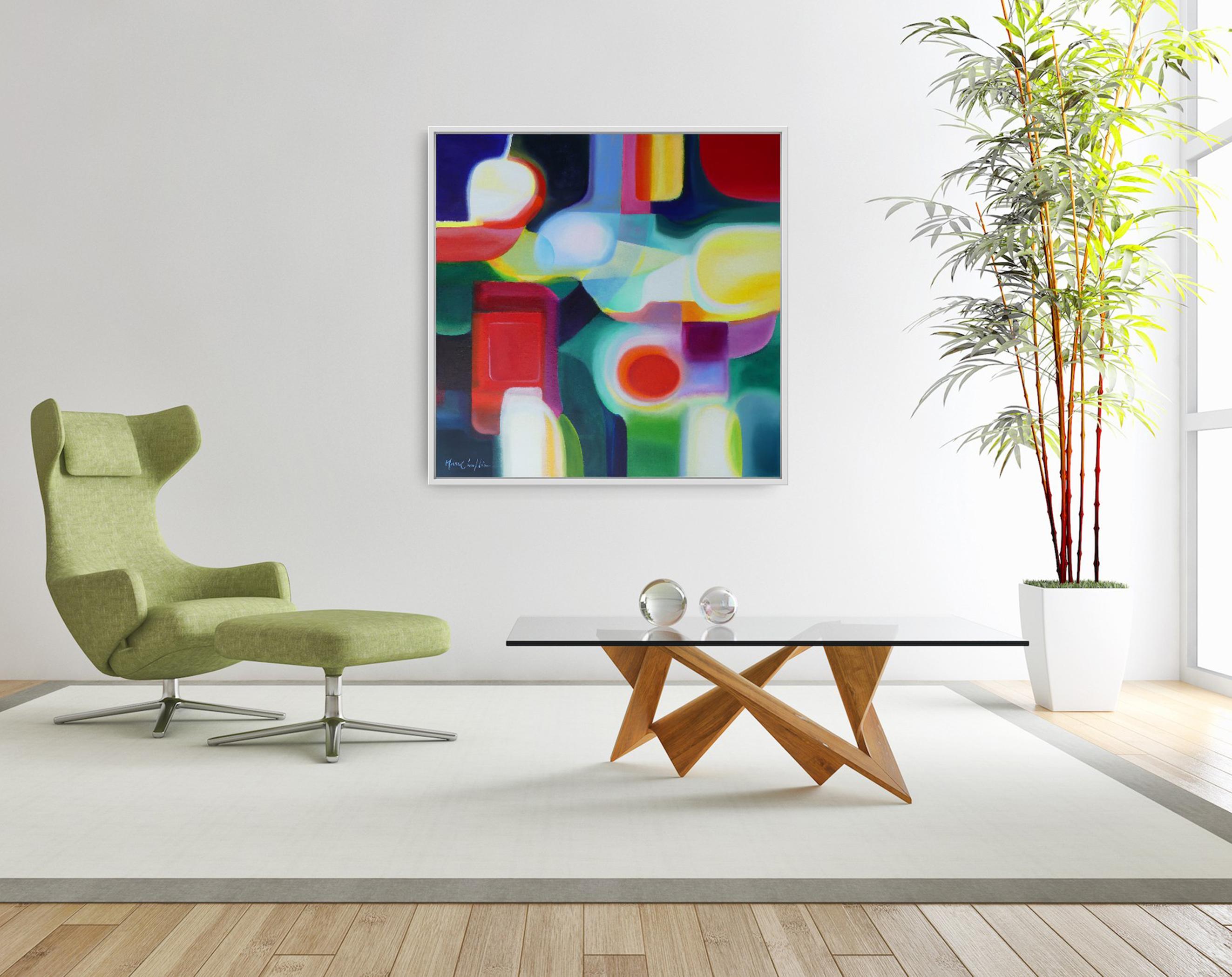 L'ineffabile che ci lega - pittura astratta originale-arte contemporanea in vendita 1