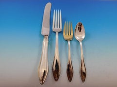 Mary Chilton by Towle Sterling Silver Flatware Set for 12 Service 79 Pcs Dinner
