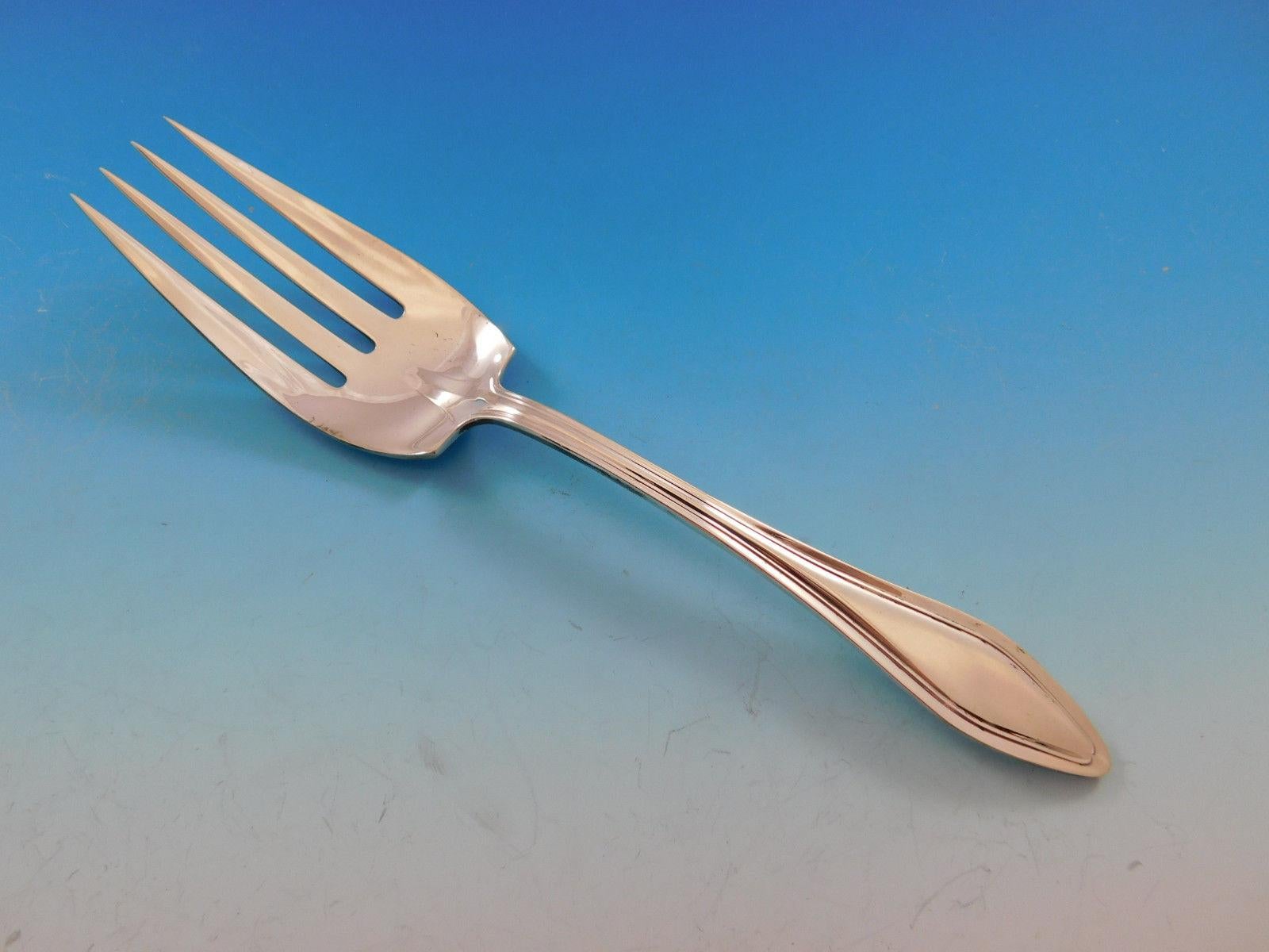 Argent sterling Ensemble de couverts en argent sterling pour 12 personnes 79 pièces, Mary Chilton par Towle en vente
