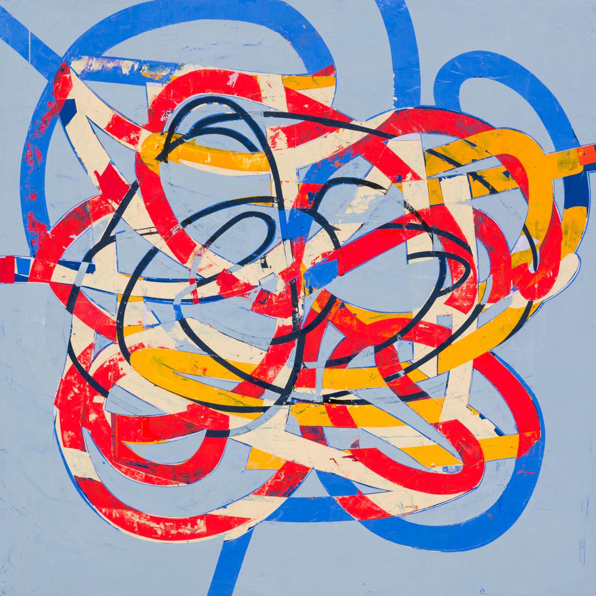 Mary Didoardo "Blossom" 2025 oil on wood panel