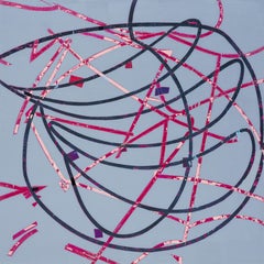 Mary Didoardo "Duet" Oil on Wood Panel