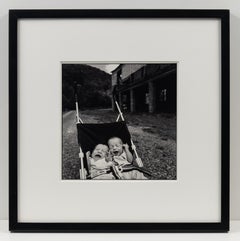Crying Twins. Middleboro, KY, Contemporary Black+White Documentary Photography