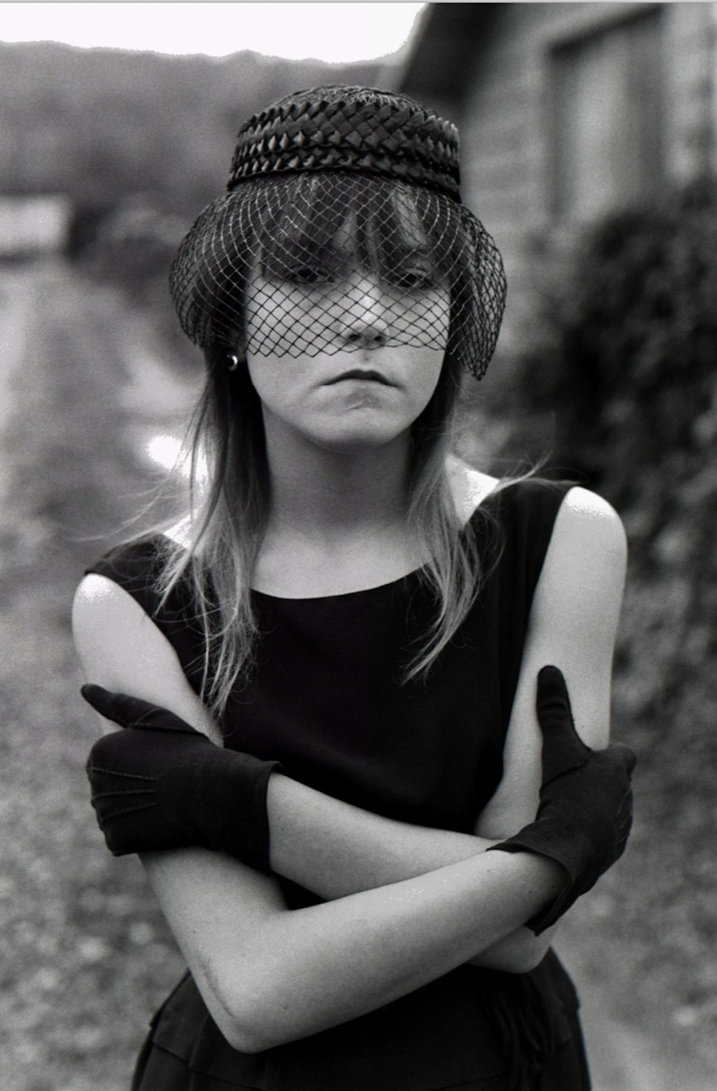 Mary Ellen Mark Black and White Photograph - Tiny in Her Halloween Costume, Seattle, Washington