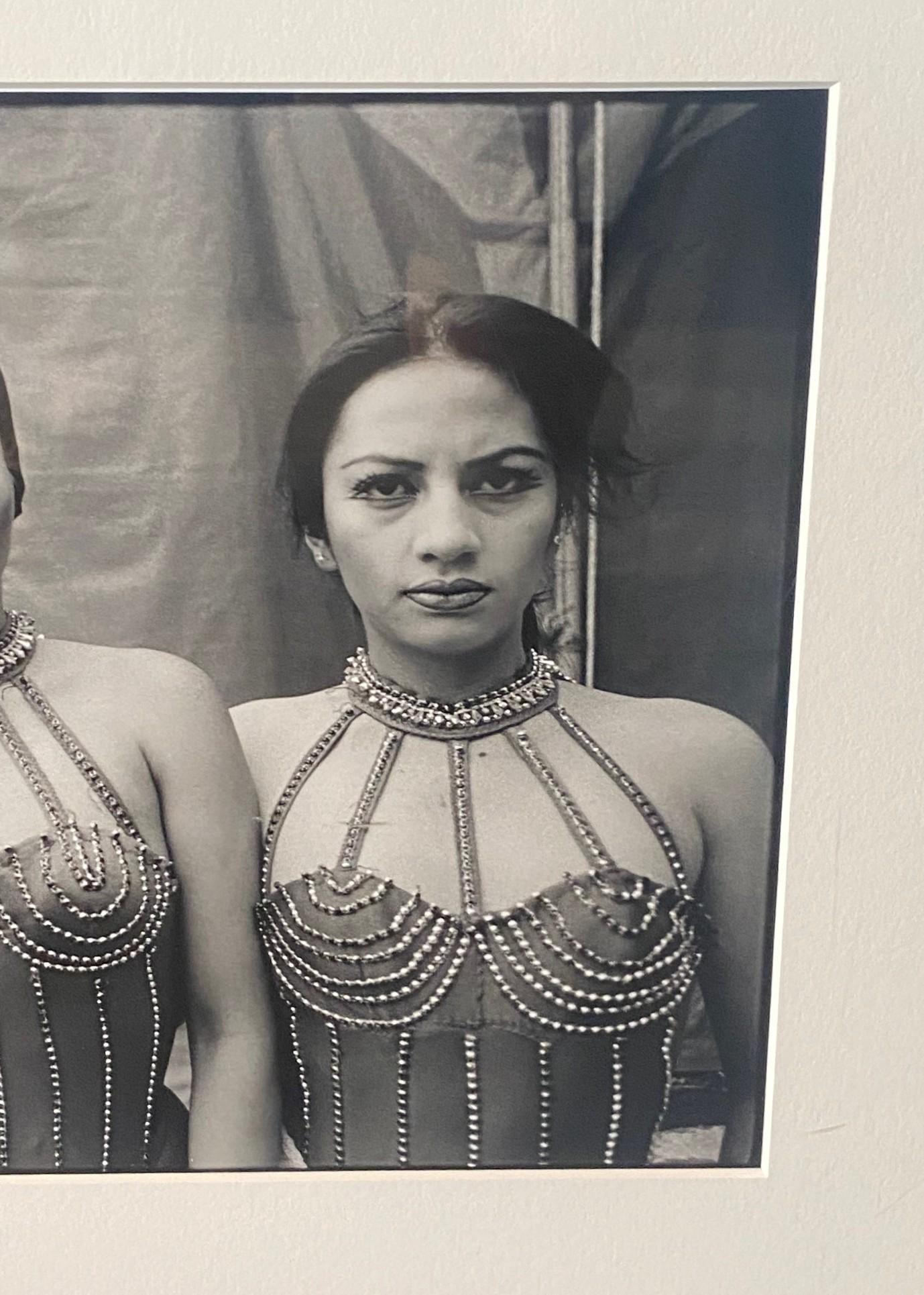 American Mary Ellen Mark Signed Silver Gelatin Black & White Photograph Mexican Circus For Sale