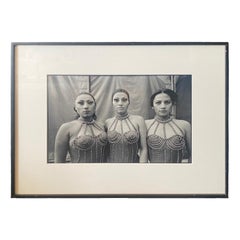Mary Ellen Mark Signierte Silbergelatine Schwarz-Weiß-Fotografie Mexikanischer Zirkus
