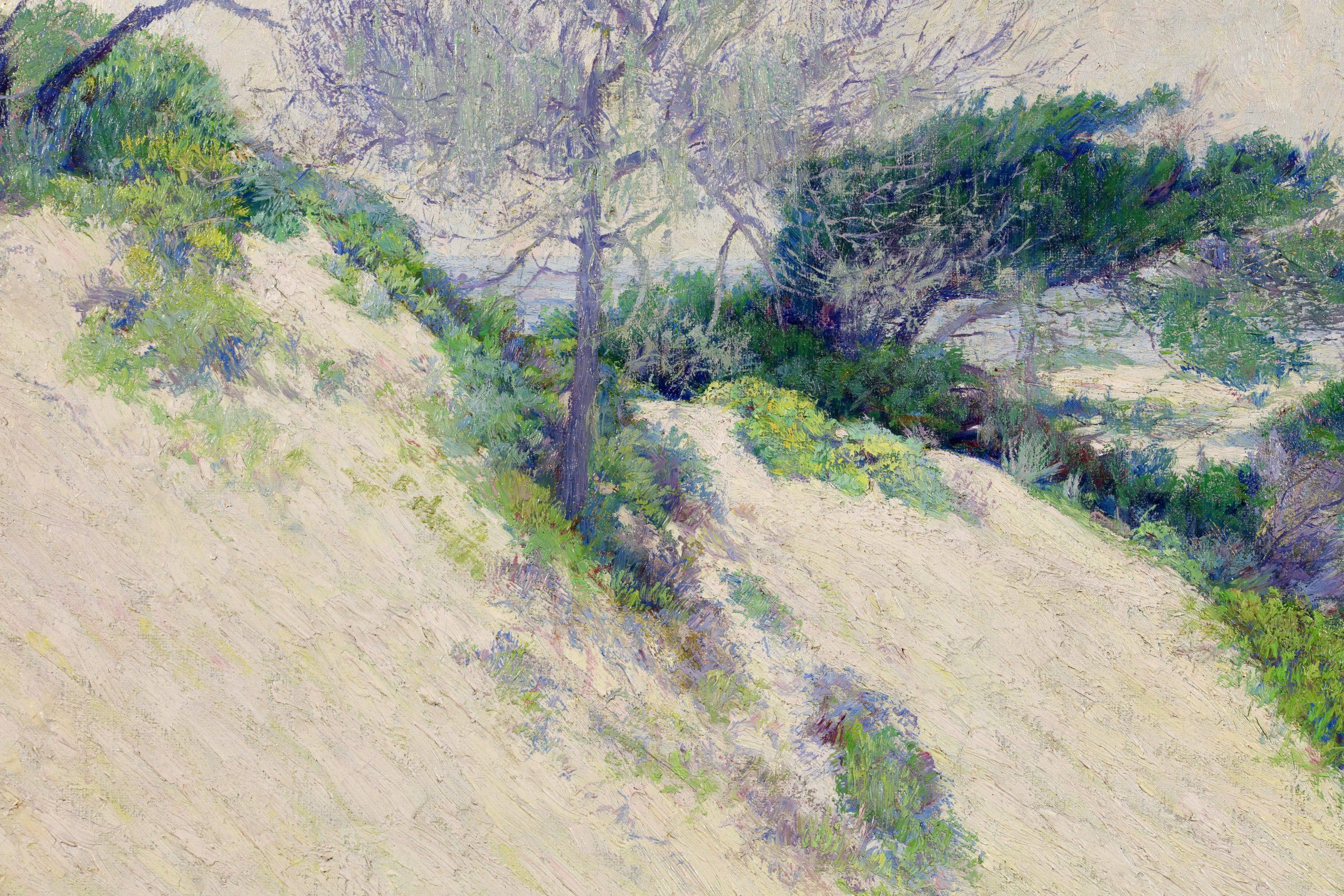 Above the Dunes - American Impressionist Landscape Oil by Mary Evelyn McCormick 1