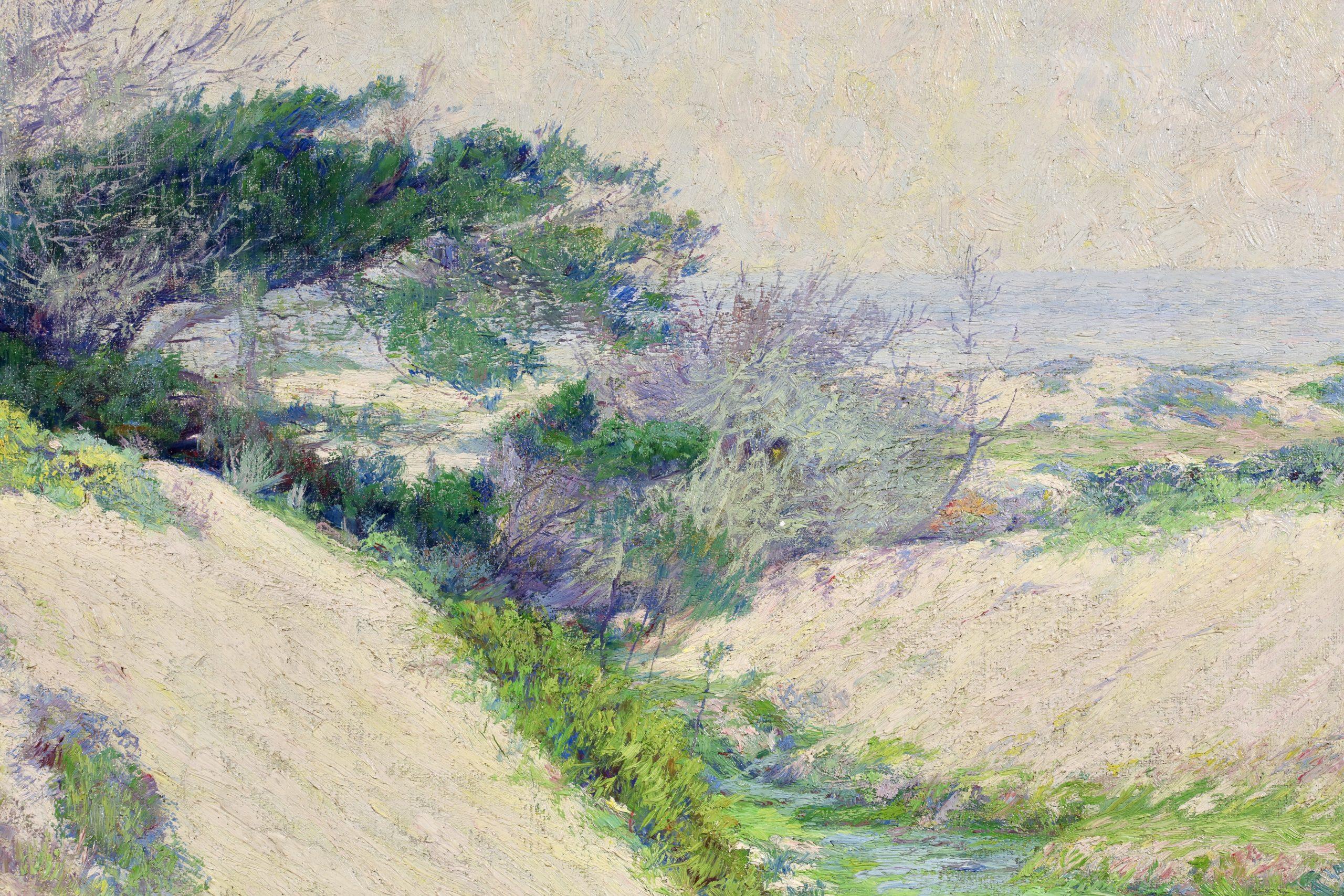 Above the Dunes - American Impressionist Landscape Oil by Mary Evelyn McCormick 3