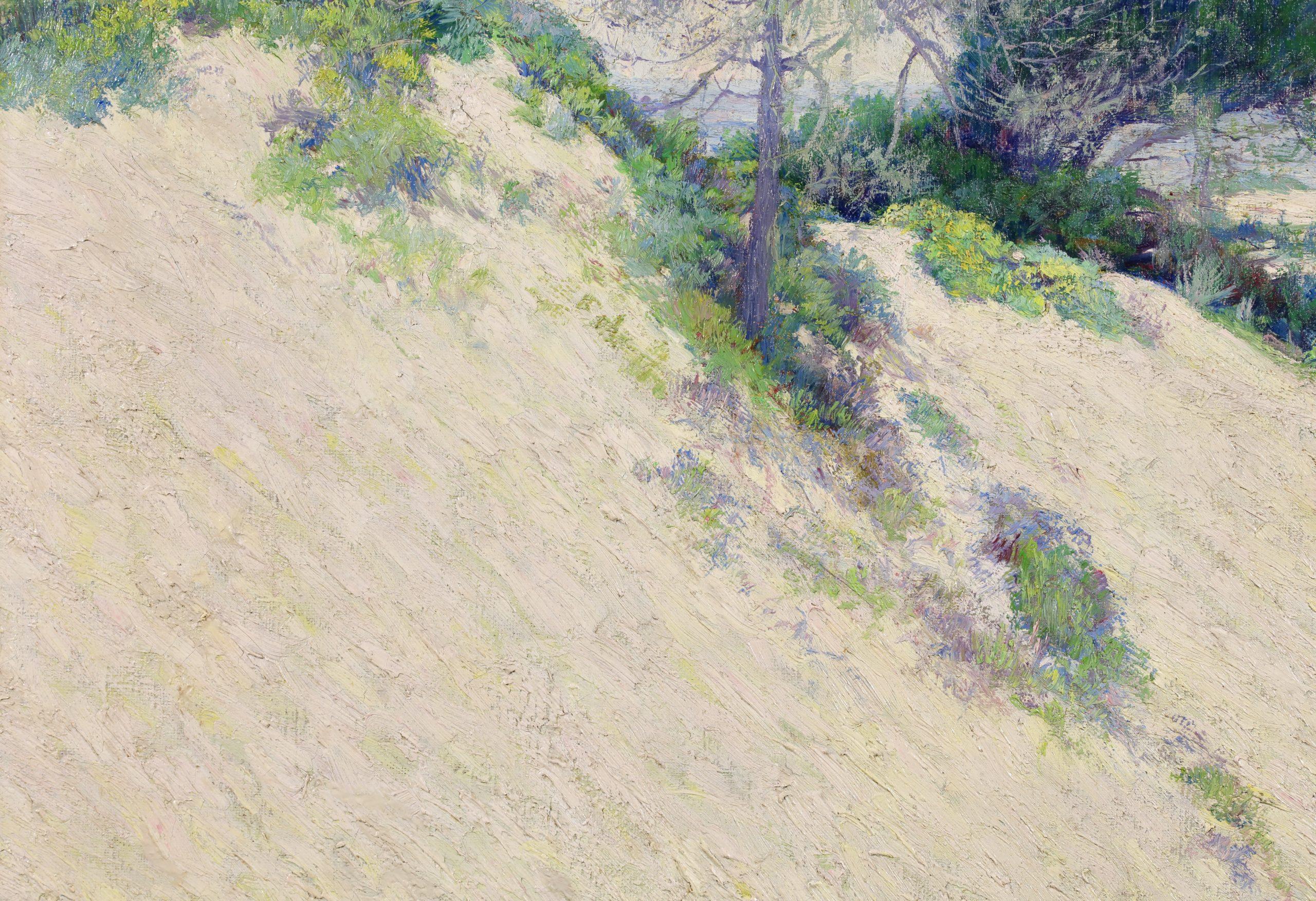 Above the Dunes - American Impressionist Landscape Oil by Mary Evelyn McCormick 7