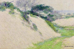 Above the Dunes – amerikanische impressionistische Landschaft des Impressionismus, Öl von Mary Evelyn McCormick