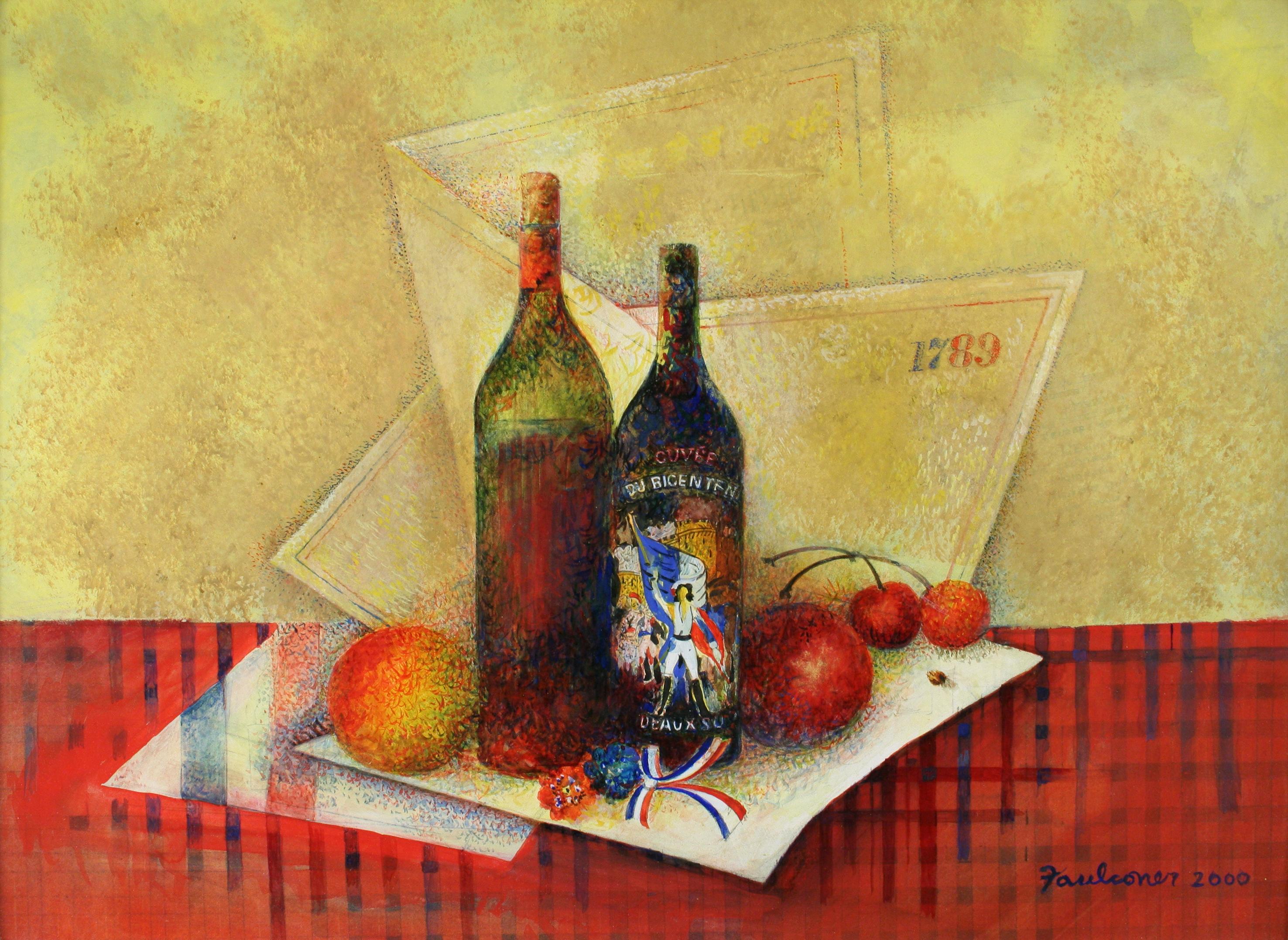 Bastille Day - Painting by Mary Faulconer