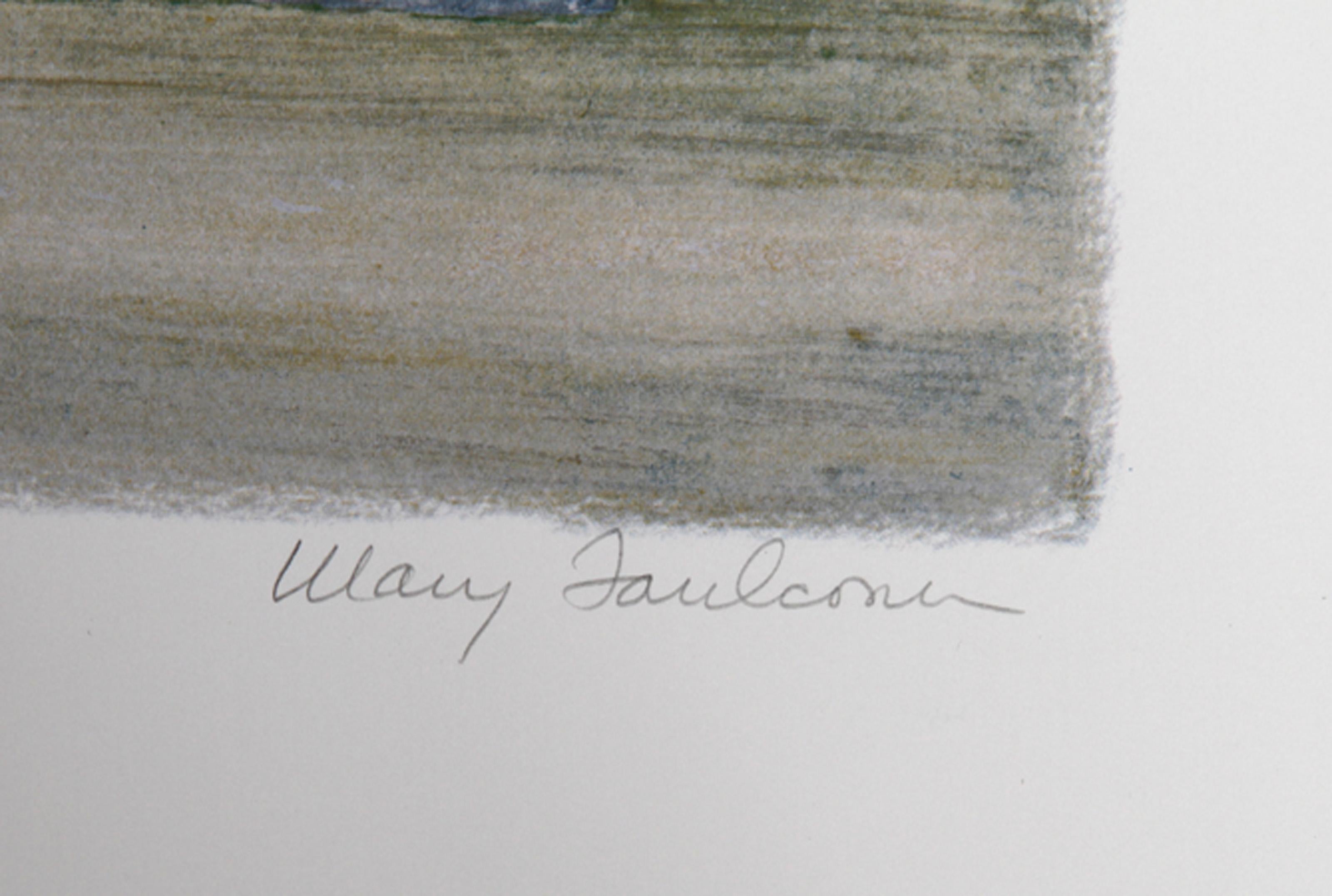 Au Rouge Coq Chantilly, litografía de arte popular de Mary Faulconer en venta 1