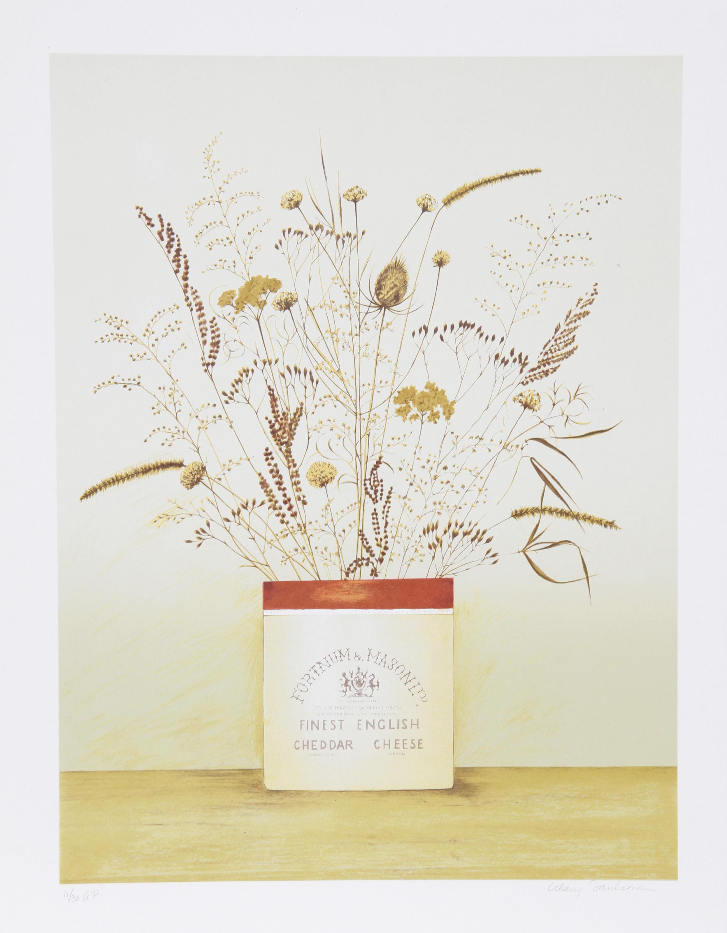 Mary Faulconer, estadounidense (1912 - 2011) - Fortnum & Mason, Año:  hacia 1980, Medio:  Litografía, firmada y numerada a lápiz, Edición:  250, AP 35, Tamaño de la imagen:  24,5 x 18,5 pulgadas, Tamaño:  30 pulg. x 22,5 pulg. (76,2 cm x 57,15 cm),