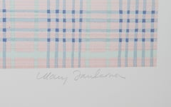 Herbs on Pink Background, lithographie d'art populaire de Mary Faulconer