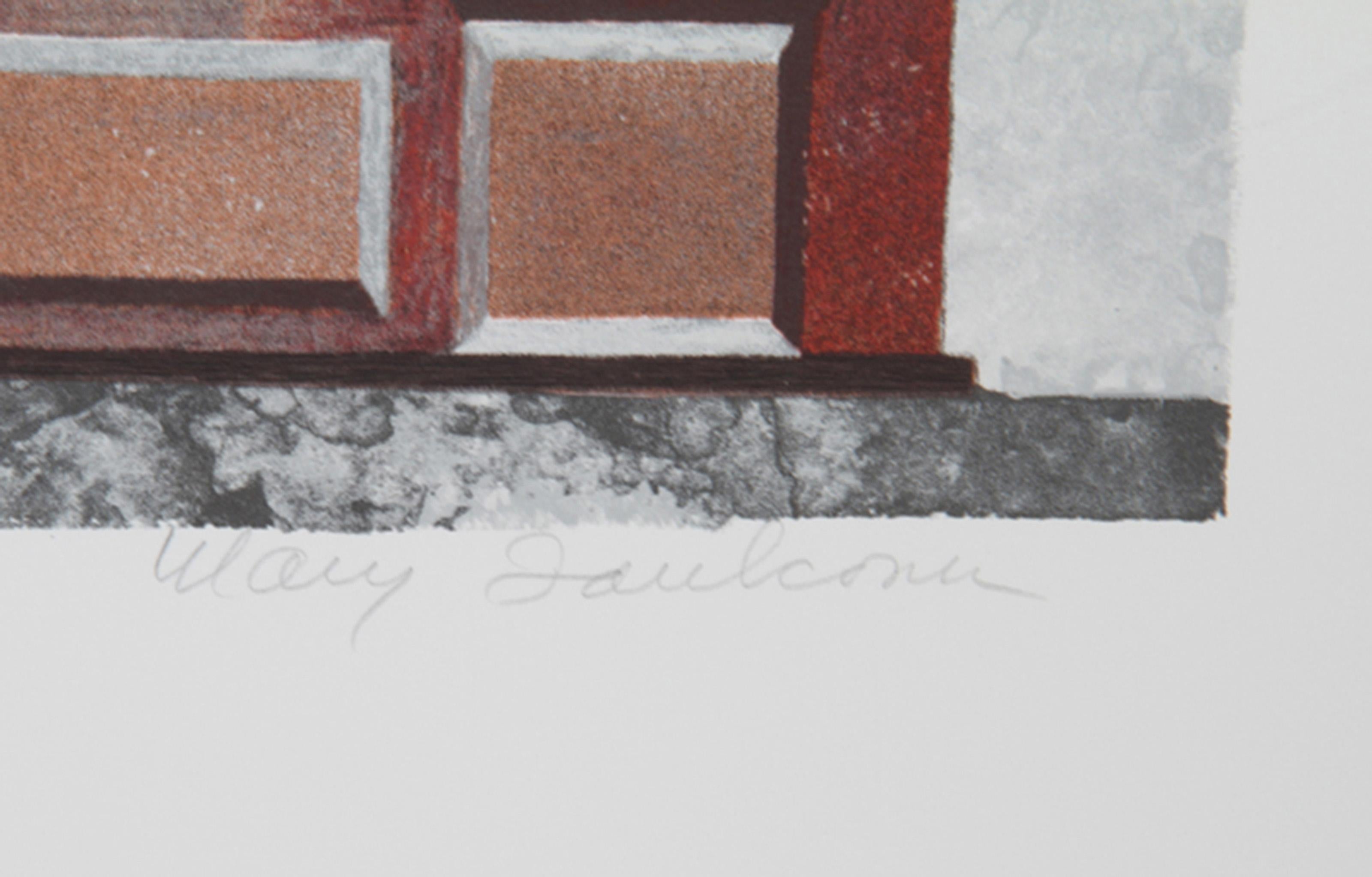 Librarie Galerie, Litografía de arte popular de Mary Faulconer en venta 1
