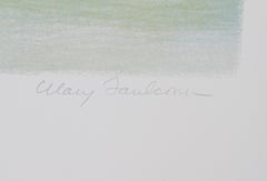 Twin Houses Mississippi, litografia folkloristica di Mary Faulconer