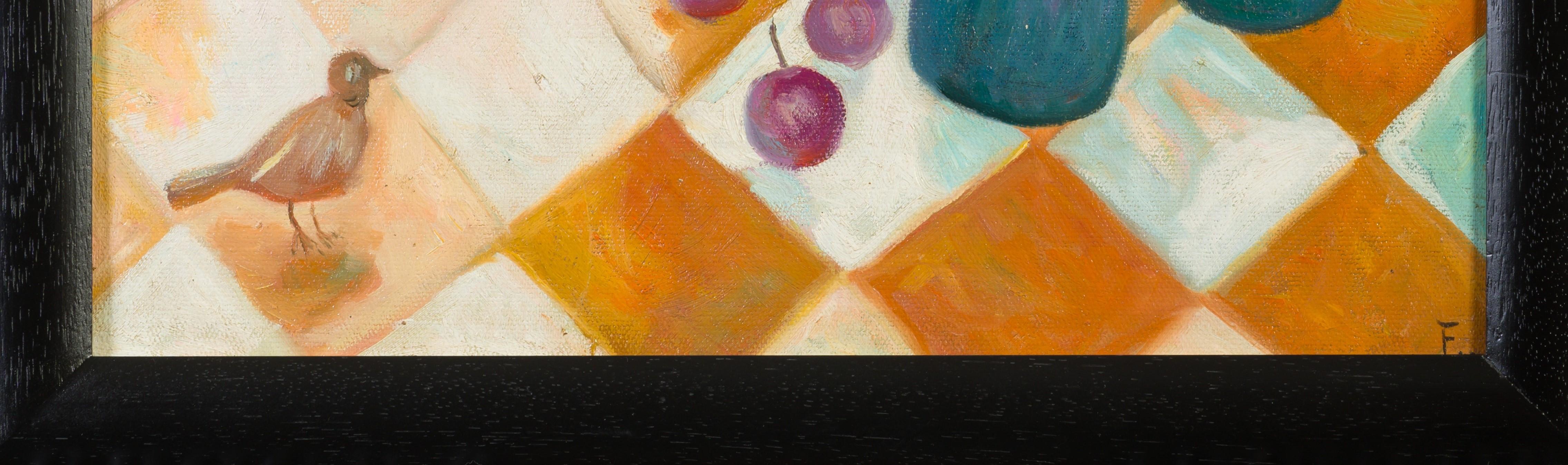 Still life with bird 1984 For Sale 2