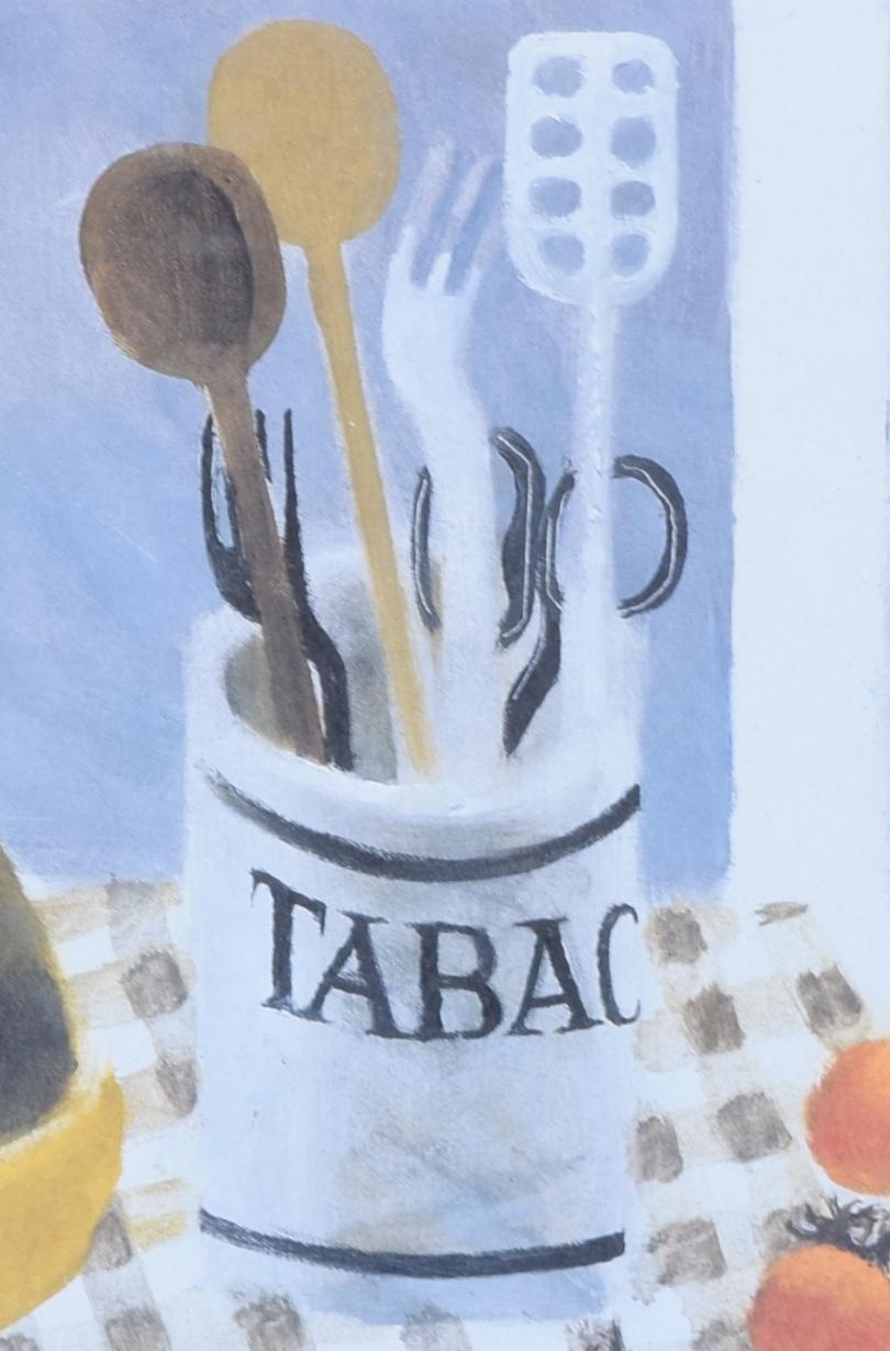 The Tabac Jar lithograph by Mary Fedden still life and harbour scene 3