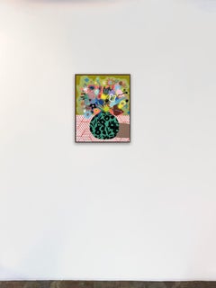 Spring Equinox 1_Mary Finlayson, Still Life_Flashe/Gouache/SprayPaint/Oil Sticks