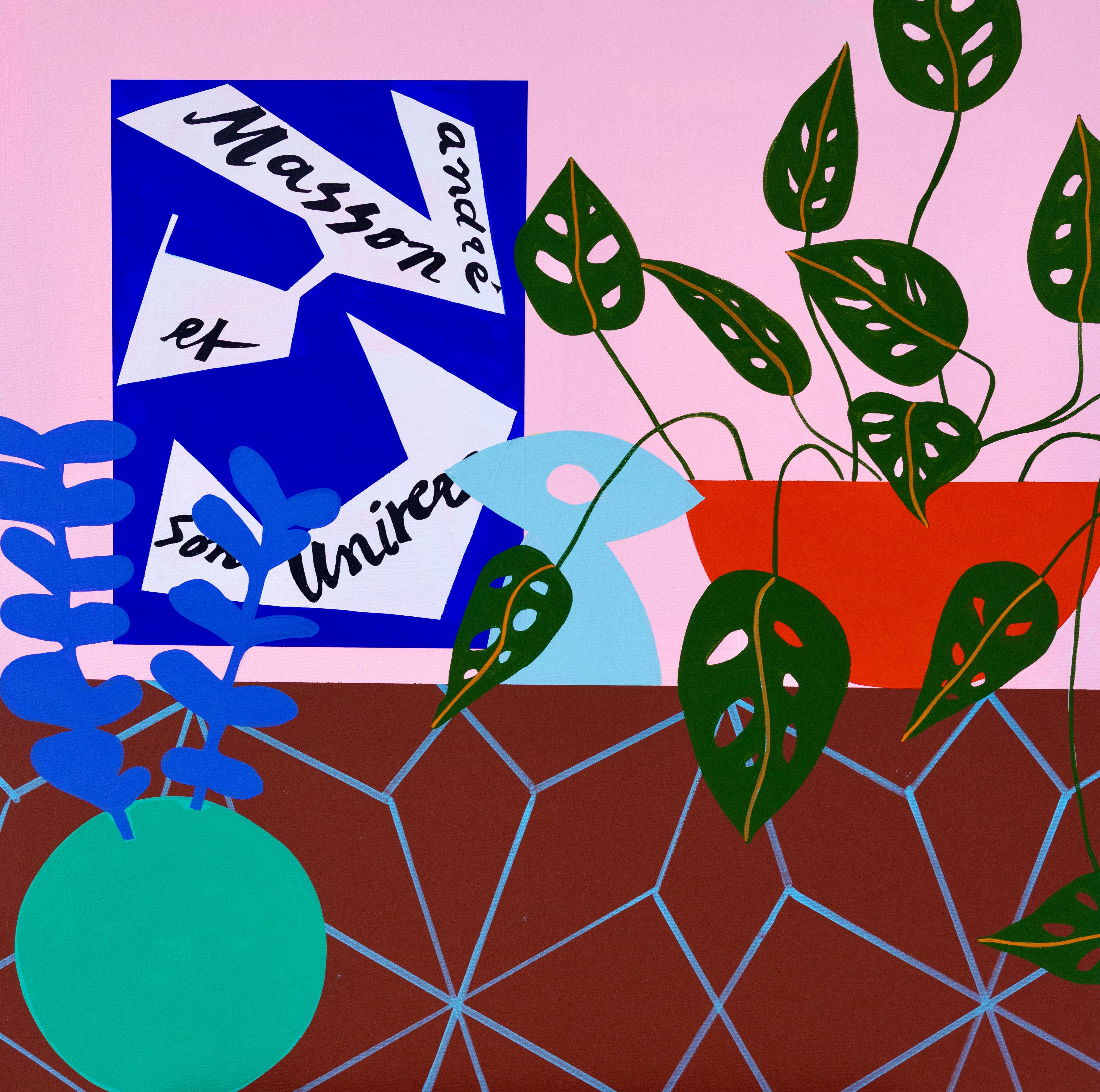 Strange Magic by Mary Finlayson, Still Life, Floral, Tropical Plants, Bright