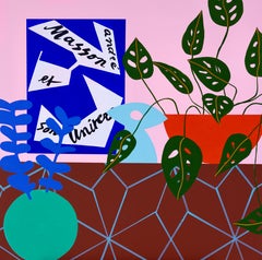 Strange Magic by Mary Finlayson, Still Life, Floral, Tropical Plants, Bright