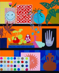 The Curve of Time & Felix Forgetful w/ Japanese Maple & Seashell by Finlayson