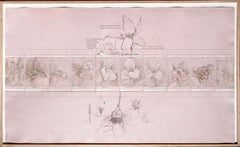 Retro "Transmutations: A Study of Systems Substitution, Painting by Mary Fish