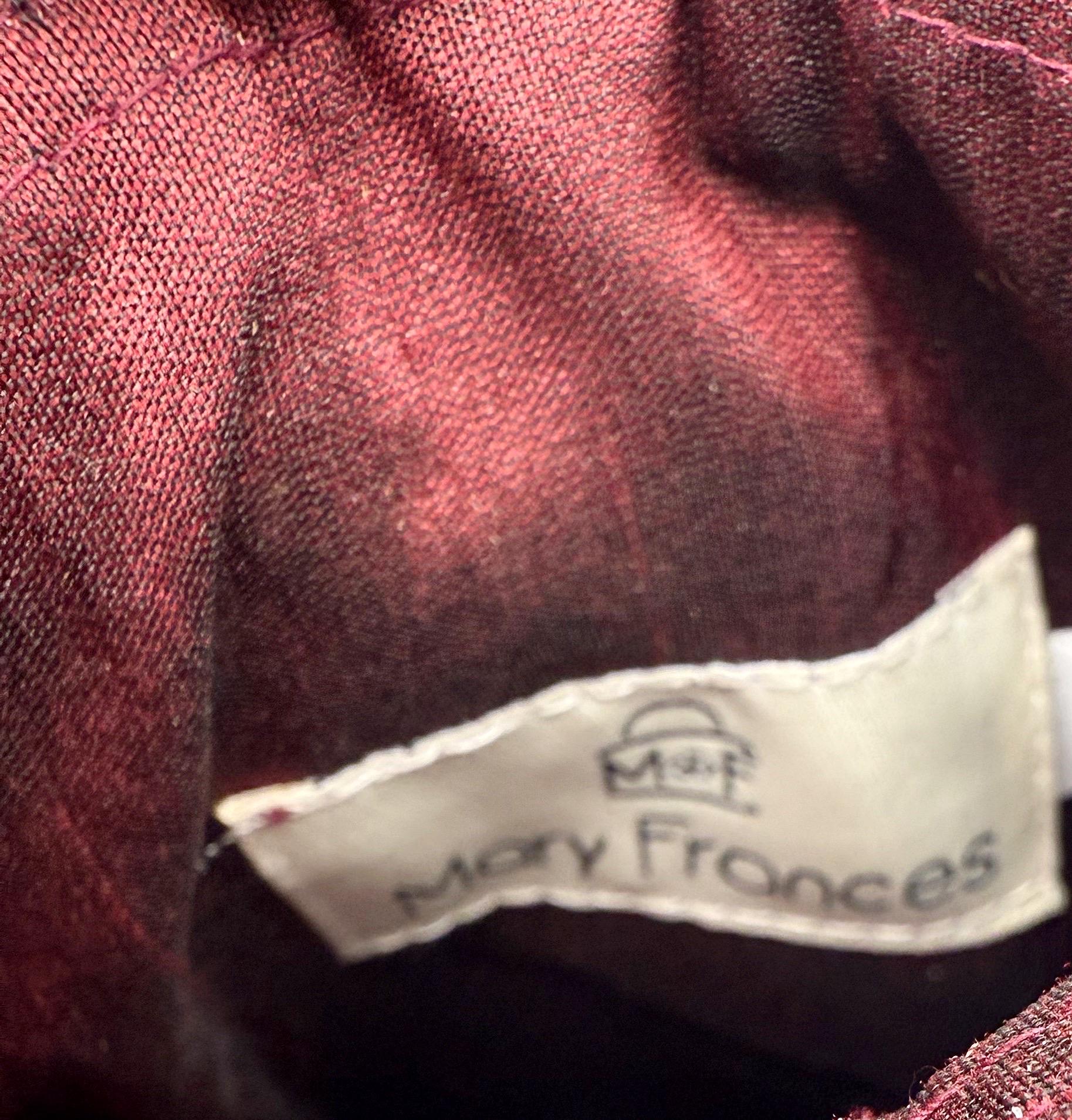 Mary Frances 2000s Lipstick East West OR North South Vintage Crossbody Clutch In New Condition For Sale In San Diego, CA